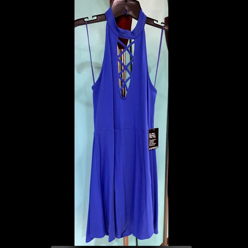 Blue dress